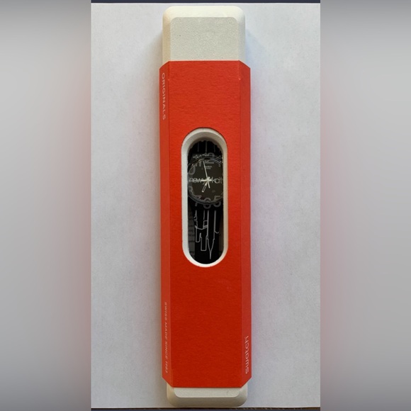 RARE SWATCH ★ Lines in the Sky QUARTZ ★ SWISS MADE ★ NEW YORK CITY ★ - Picture 4 of 6